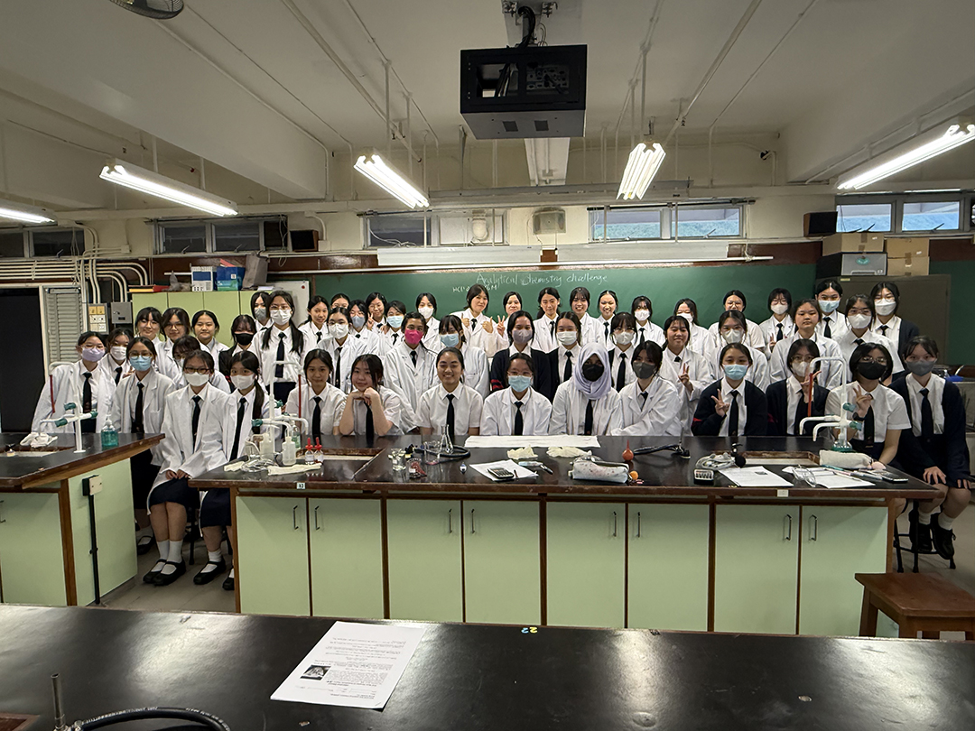 A group of students in a classroomDescription automatically generated